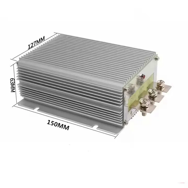 SDS-12S2820 Waterproof IP68 Car Electromotive Inverters Converters 12VDC 28VDC 20A DC-DC Boost 560W Step-Up Converter Motor Home