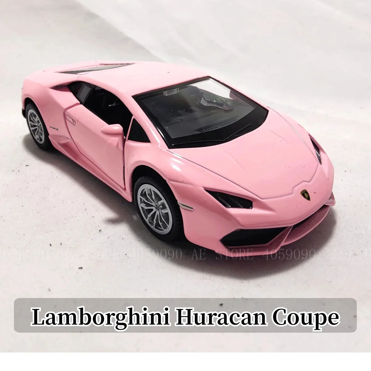 1:36 Lamborghini Huracan Metal Diecast Car Model Repilca Scale Miniature Collection Vehicle Hobby Kid Toy for Boy Xmas Gift