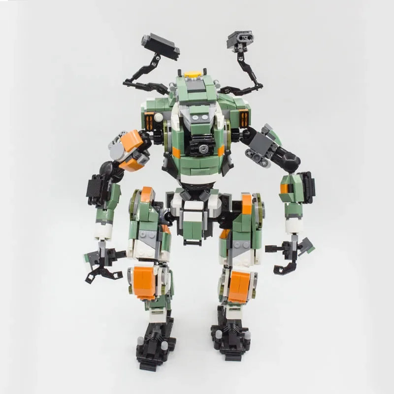 

Moc Titanfallsed 2 BT-7274 Пионер Титан игровая серия робот строительные блоки военные меха детские развивающие игрушки игрушка для мальчиков подарок