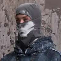 Máscara de esquí y ciclismo que cambia de color sensible a la temperatura | Protección facial y UV