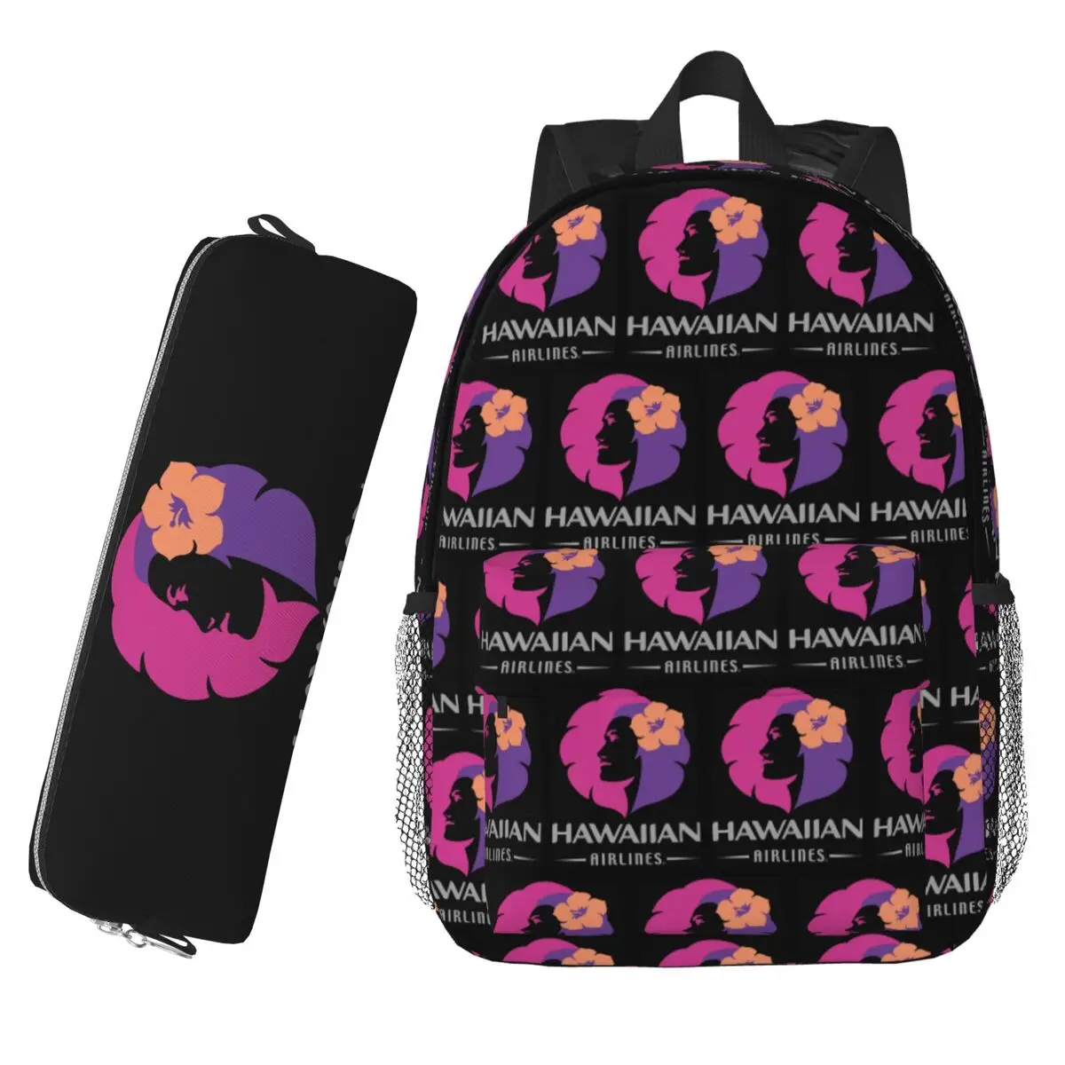 

Hawaiian Airlines Herc Travel End Of Southern Summer Sale Backpack Hot Sale Daypack Girls BookBag Kids School Bag Pencil Case