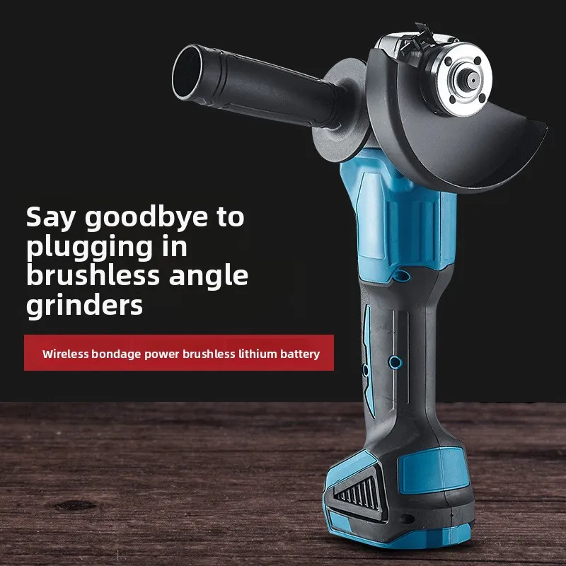 

Brushless Charging Angle Grinder Multifunctional Polishing Machine 100 Type 125 Cutting Machine Handheld Disassembly Tool