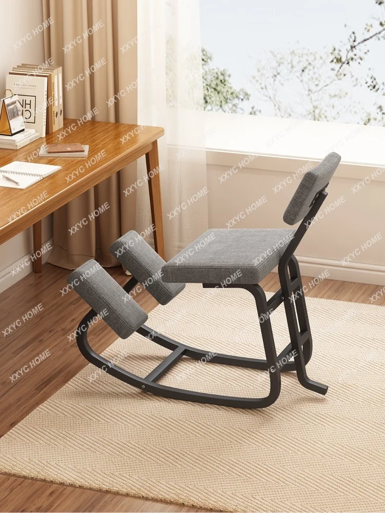 Kneeling Chair Correction Sitting Ergonomic Chair Computer Home Office Adult Student Leisure Rocking Chair