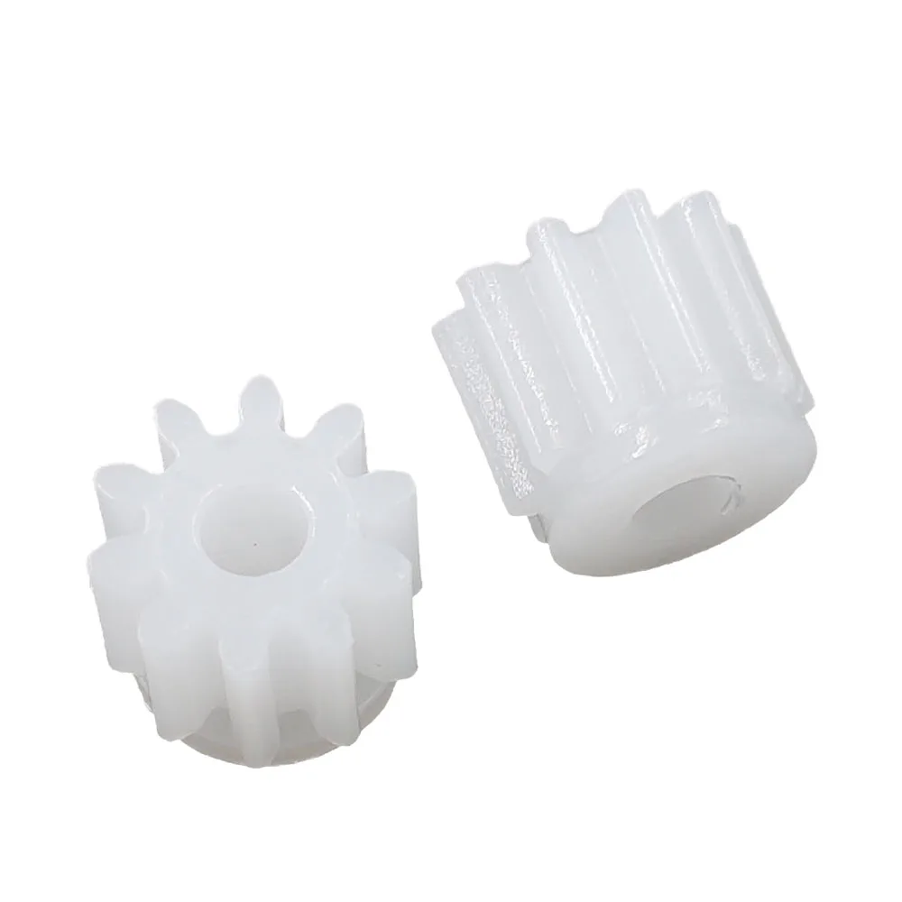 102.5A 0,5 M piñón OD = 6mm 10T módulo 0,5 10 dientes POM engranaje de plástico rueda de Motor accesorios de juguete J102.5A