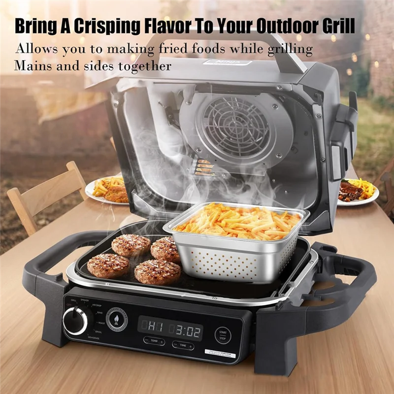 

Latest Replacement Tray Mesh Basket For Ninja Foodi OG701 Air Fryer Basket Stainless Steel Air Fryer Accessories