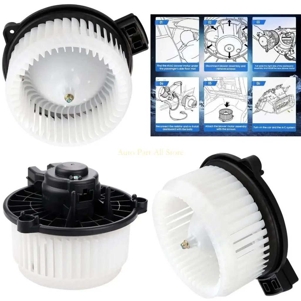 

J0MA 79310-TF0-G01 700247 Air Conditioning Fan Motor Car HVAC Blower Motor Assembly