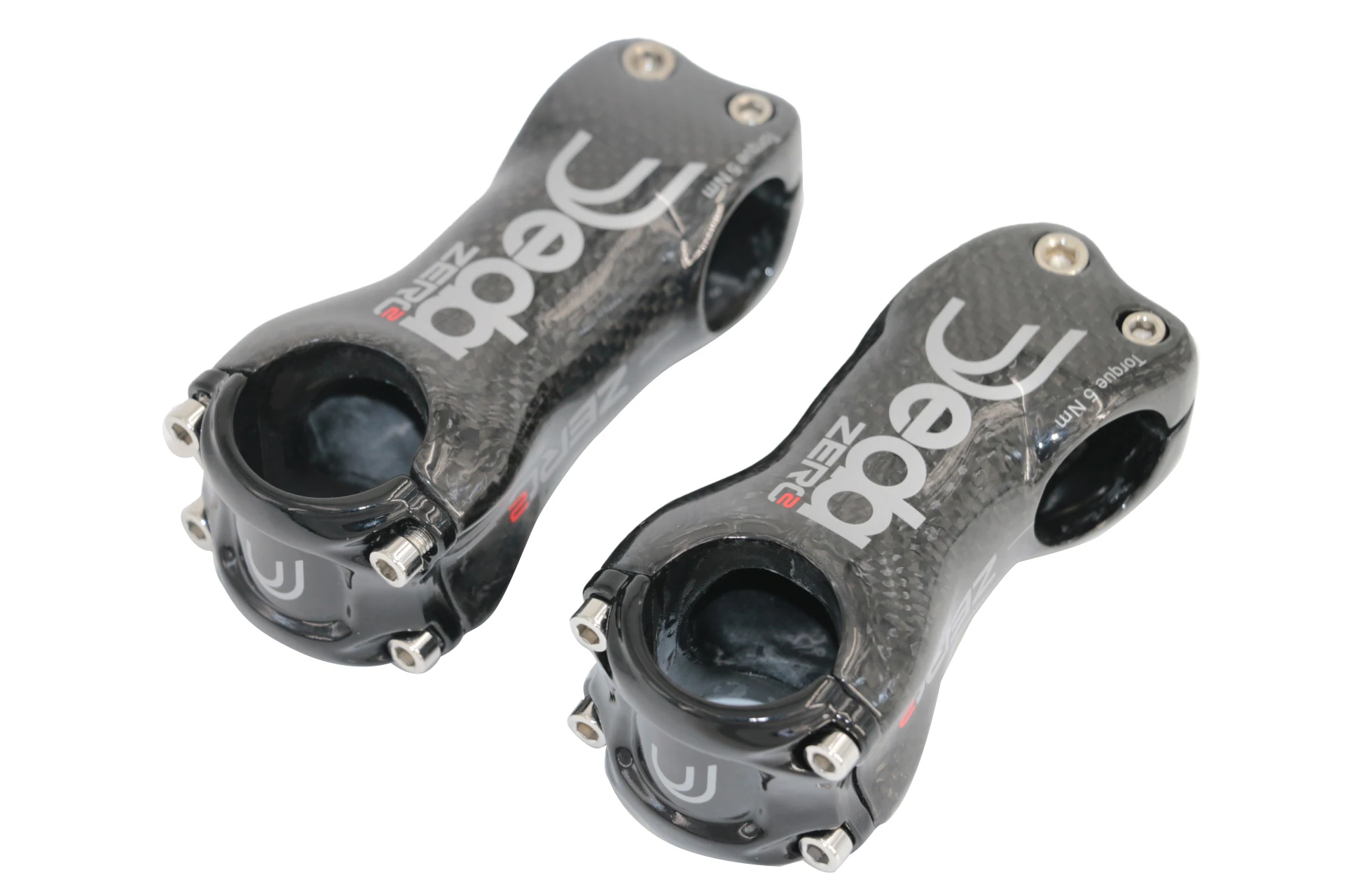 Brandneuer JEDA Silber 6 17-Winkel-Carbon-Fahrradvorbau 31,8 * 70-130 mm 6 17 Grad Mountainbike-Carbonvorbau MTB-Fahrradteile – Detail 4