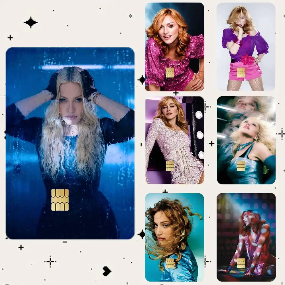 M-Madonna C-Confessions Waterproof Bank Card Sticker Skin for Credit Debit Chip Cards Decorative