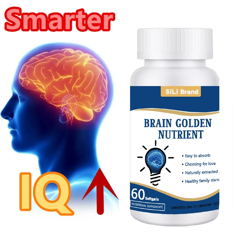 

Brain enhancement supplement for brain health, non-nutritional capsules, focusing on energetic memory and clarity, improving att