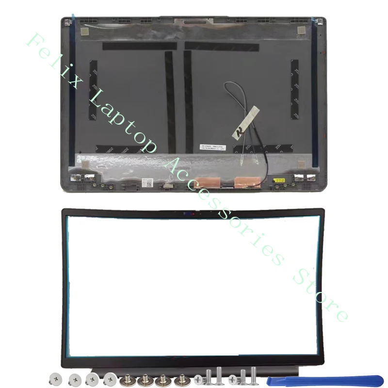 Imagem -06 - Tampa Traseira Lcd para Laptop Moldura de Tela Descanso de Palma Tampa Inferior Lenovo Ideapad 15itl6 15ada6 15alc6 15aba7 2023