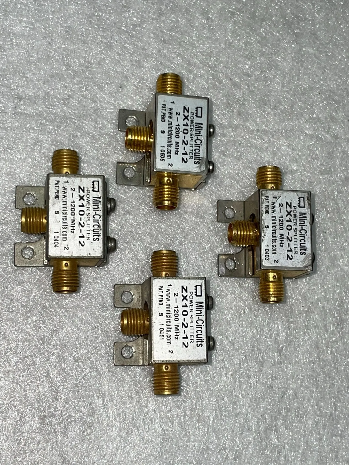 Mini Circuits  SMA rf microwave power dividers Splitter Combiner