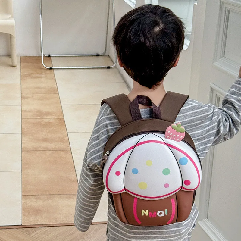 Kindergarten Schoolbag Boys and Girls Schoolbag Cartoon Backpack Anti-lost Small Backpack Children's Bag Mochila Escolar