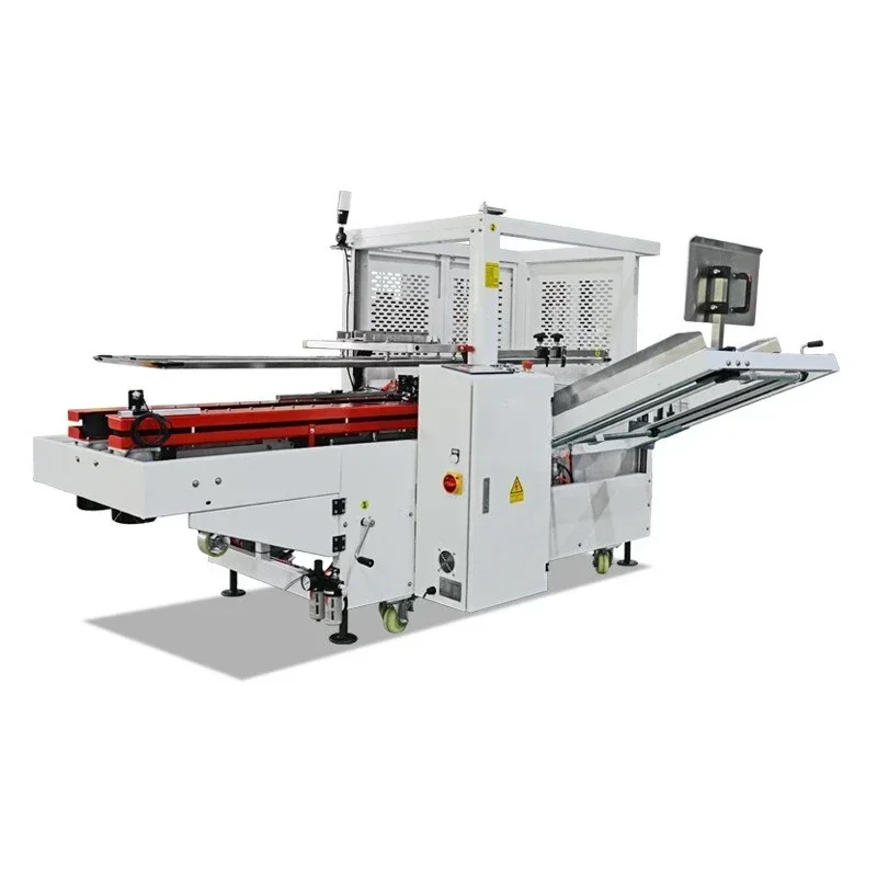Carton vertical cylinder forming and sealing machine, automatic servo unpacking machine