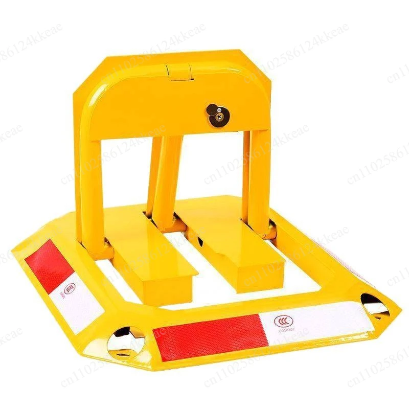 Ground lock Pile Parking space lock Thickened fixed anti-occupation pile No punching Anti-occupation parking space