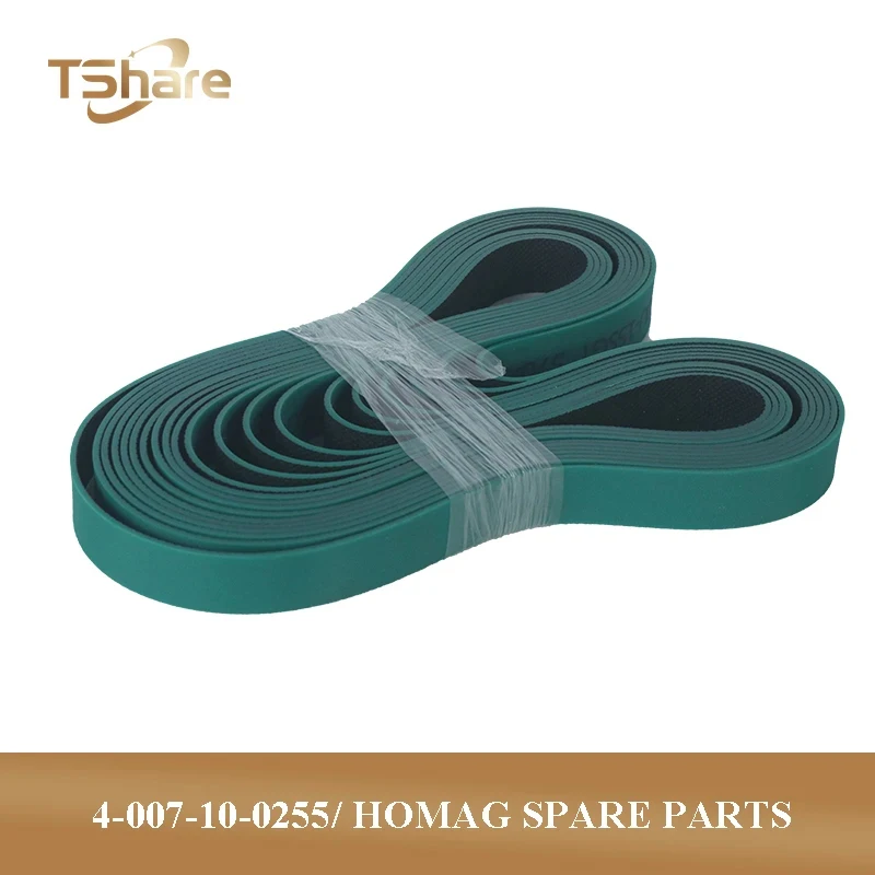 

10pcs 4-007-10-0255 Original Elastic Flat Belt 15X1.70X570 Endless for Hoamg Woodworking Machine