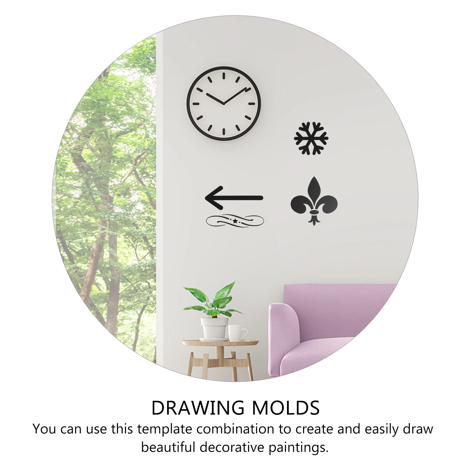 

40Pcs DIY Plastic Letter Stencils Lightweight Drawing Templates Kids Painting Stencils Scrapbooking Crafts Drawing Molds