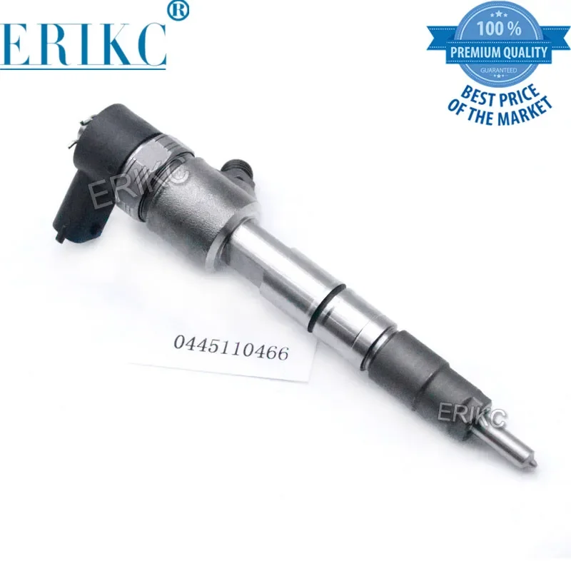 

ERIKC 0445 110 466 Injector Nozzle 0 445 110 466 Common Rail Spare Parts Injector 0445110466 for 1100200FA130 HF4DA1-2C