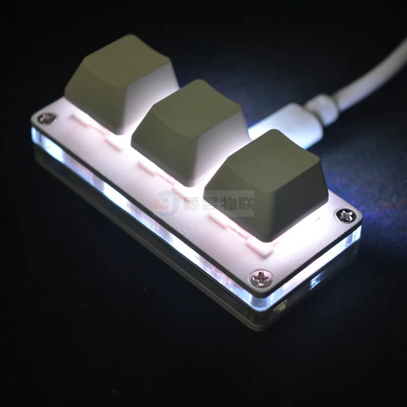 Bàn Phím Mini 3 Sao Chép Chìa Dán Một Khóa Mật Khẩu Người Dùng Định Nghĩa Đường Tắt Phím Đa Phương Tiện OSU Âm Thanh Trò Chơi Thay Đổi Chìa Khóa