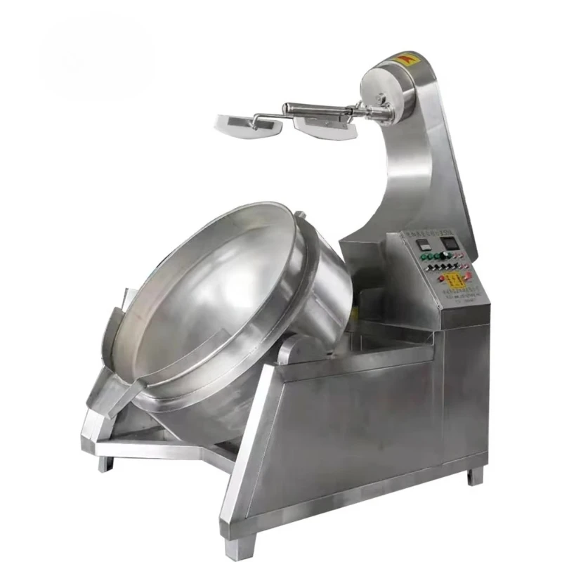 Automatic 100-600L Electric Steam Gas Type Cooker Pot Planetary Stirring Cooking Cooker Mixer Frying Pan