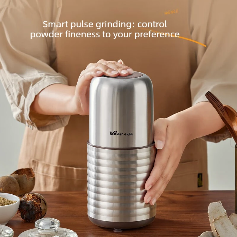 Multi-Function Herbal Spice Mill Crusher for Home,   Stainless Steel Powder Grinder, Strong Motor Fine Powder Output
