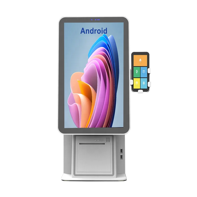 Self Service Digital Payment Kiosks Android Terminal Self Ordering Cash Register All in One Touch Screen windows Pos Systems