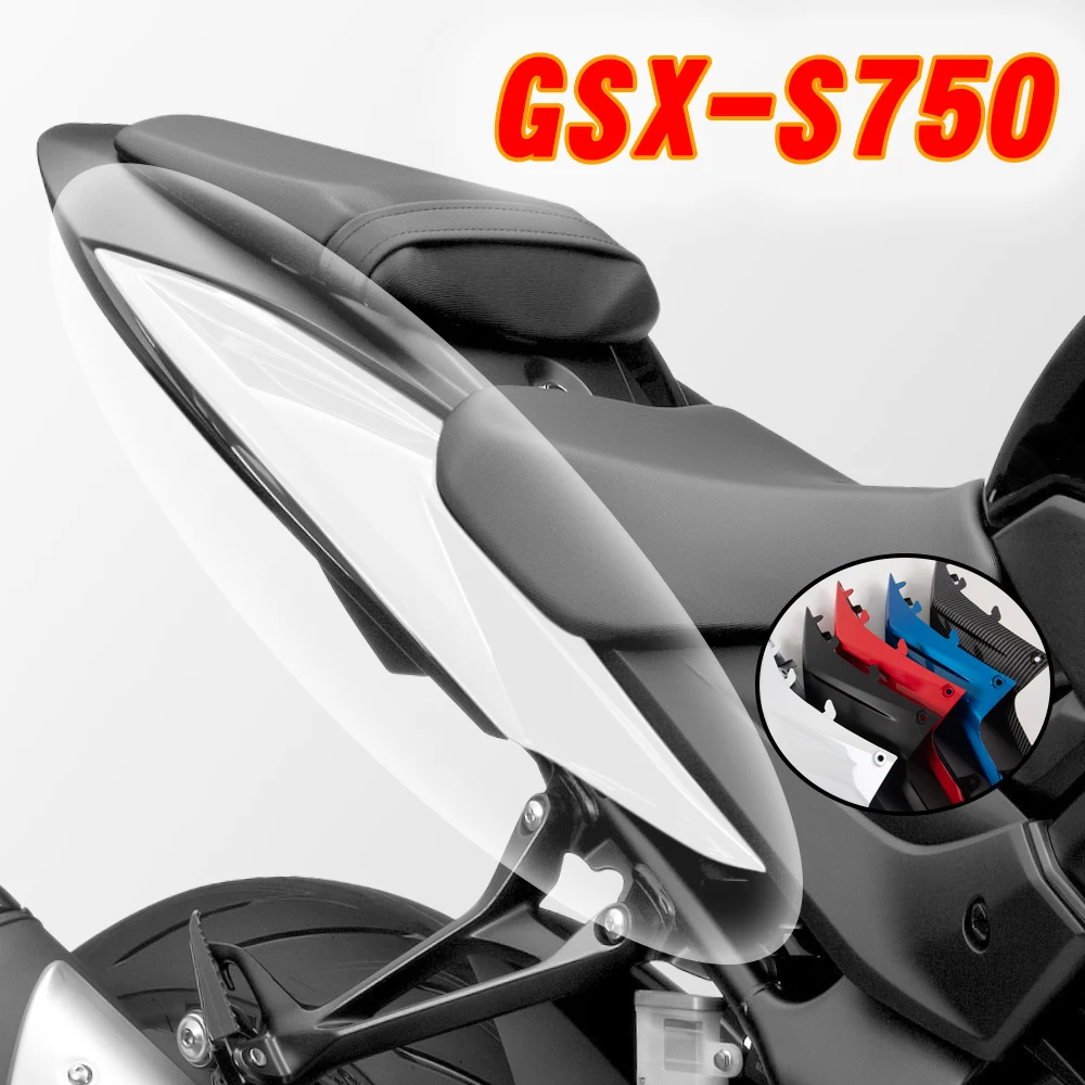 For Suzuki GSX-S750 GSXS 750 2017 2018 2019 2020 2021 Motorcycle Accessories Rear Seat Frame Side Tail Cover Injection Fairing