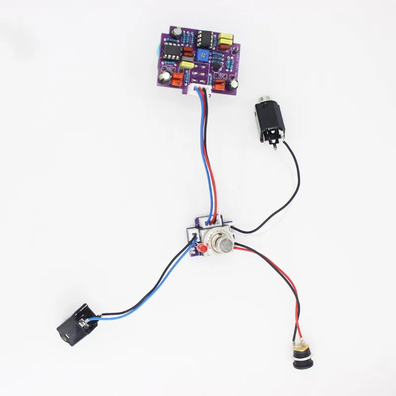 DIY Handmade Electric Guitar Monolithic Effects for ROG Condor Speaker Analog Speaker Analog Board