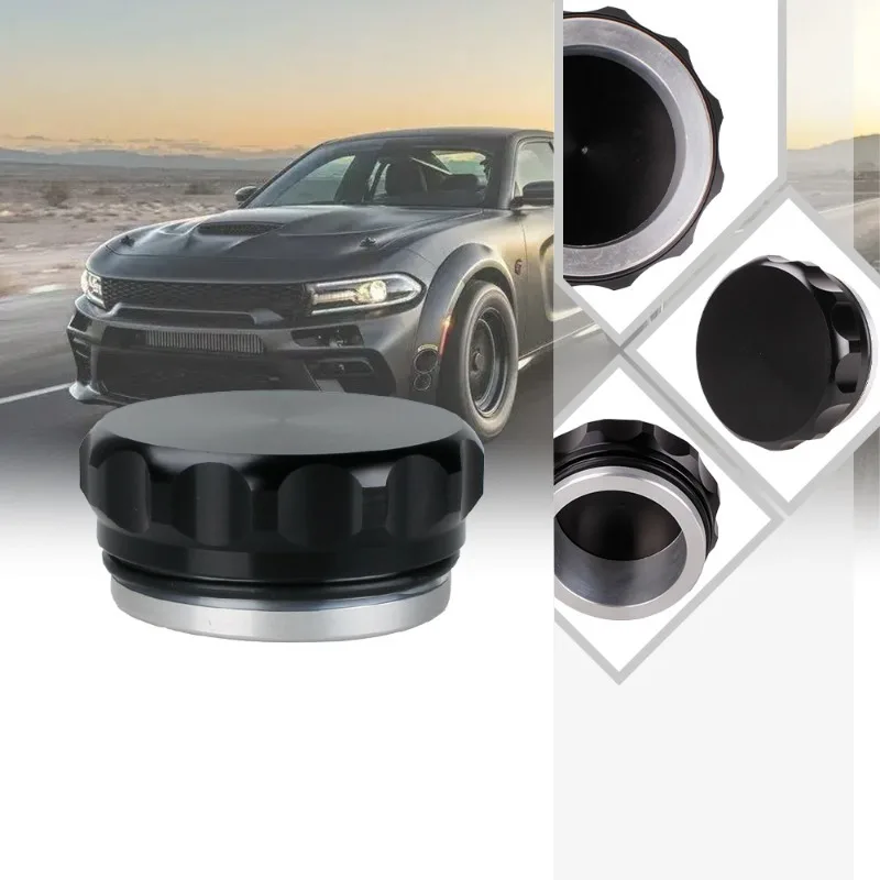 Aluminum Alloy Car Modified Fuel Cap, Welded Radiator Water Tank Oil Cover, 1/1.5/2 Inch Universal Auto Replacement Parts