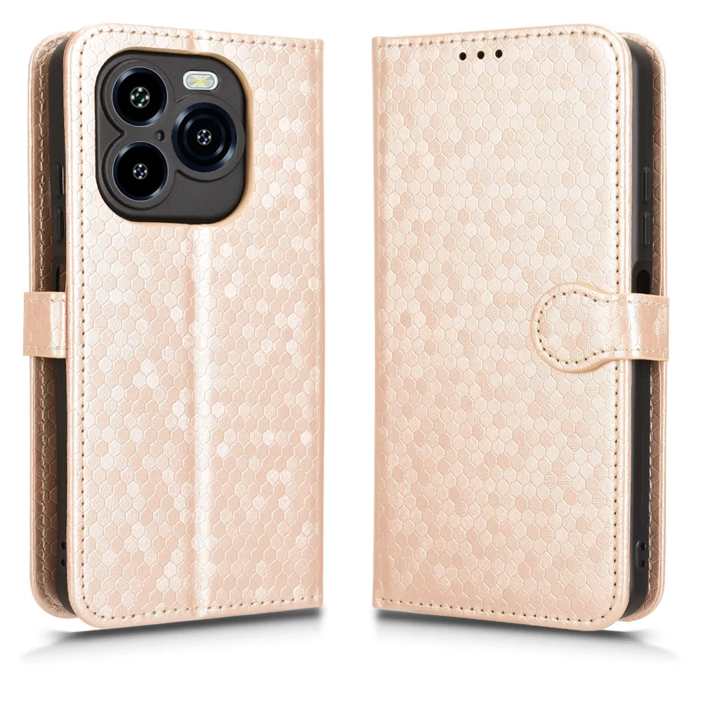 

For Oukitel C65/C65 Pro Case Case Flip Polka Dot pattern PU Leather Case For Oukitel C65/C65 Pro Fundas Phone Accessories