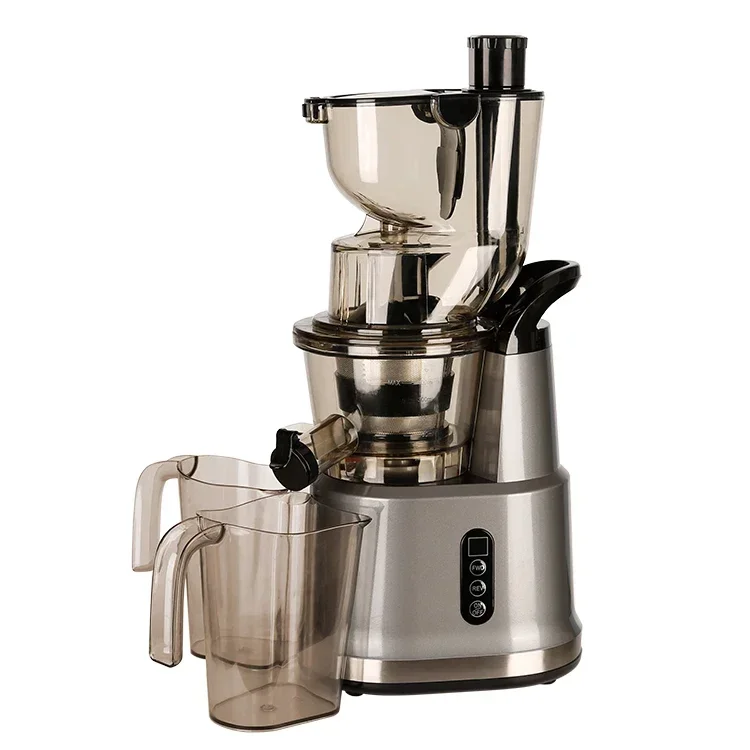 Top Quality Manufacture Fruit Wide Big Mouth Slow Cold Press Juicer Juice Maker Machine Extractor Blender