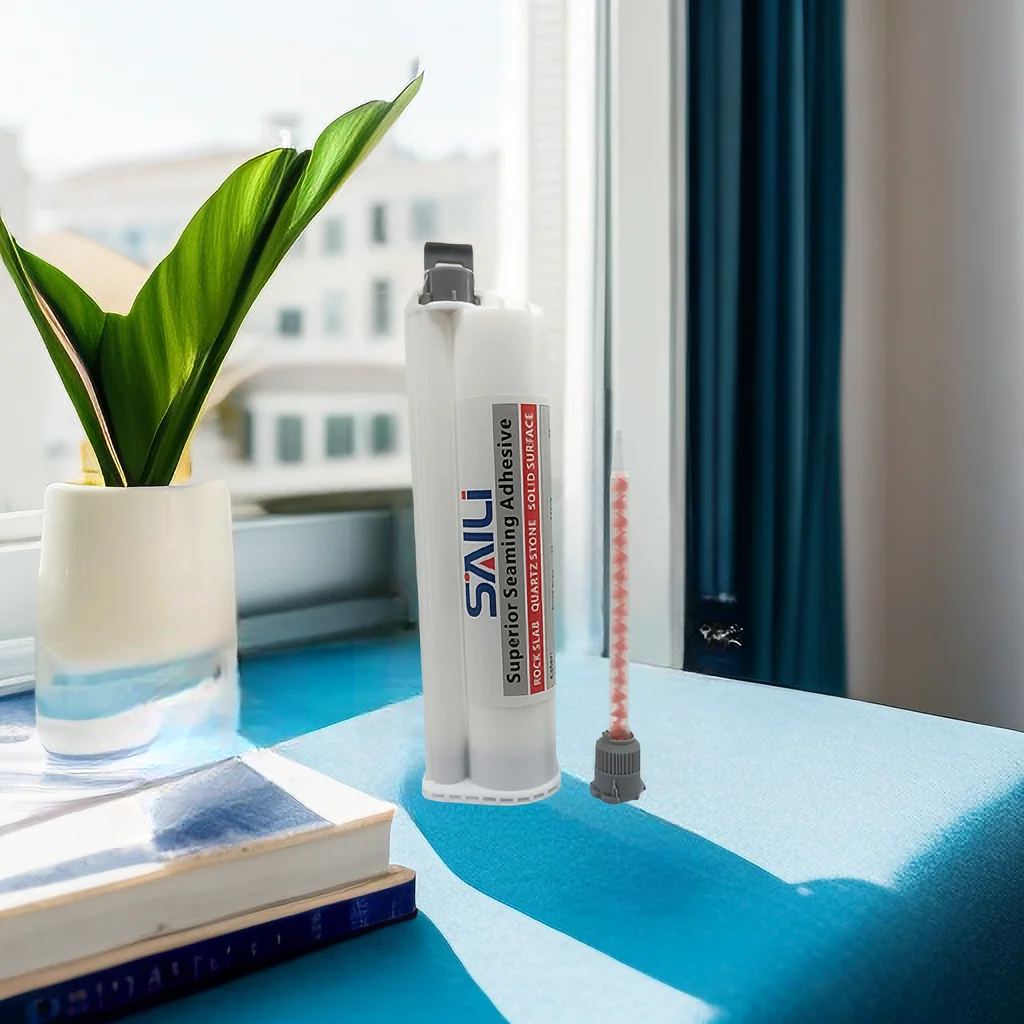 75ml Adesivo speciale per lastra di roccia Colla speciale per pietra di quarzo Pistola per colla speciale