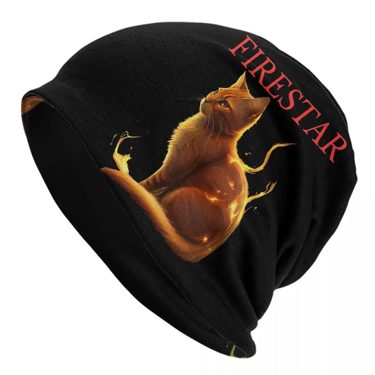 

Warrior Cats - Firestar Unisex Adult Beanies Caps Knitted Bonnet Hat Warm Fashion Autumn Winter Outdoor Skullies Hats