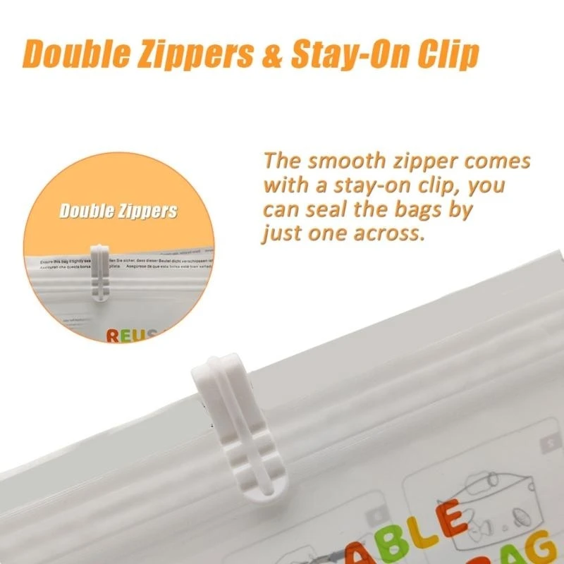 J15U Túi tiệt trùng hơi nước bằng lò vi sóng tiện lợi 16-Count / 42-Count để làm sạch các bộ phận bình sữa và máy hút sữa