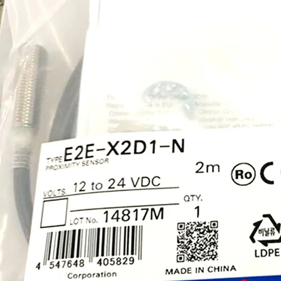 1PCS New E2E-X2D1-N Proximity Switch E2EX2D1N 2M