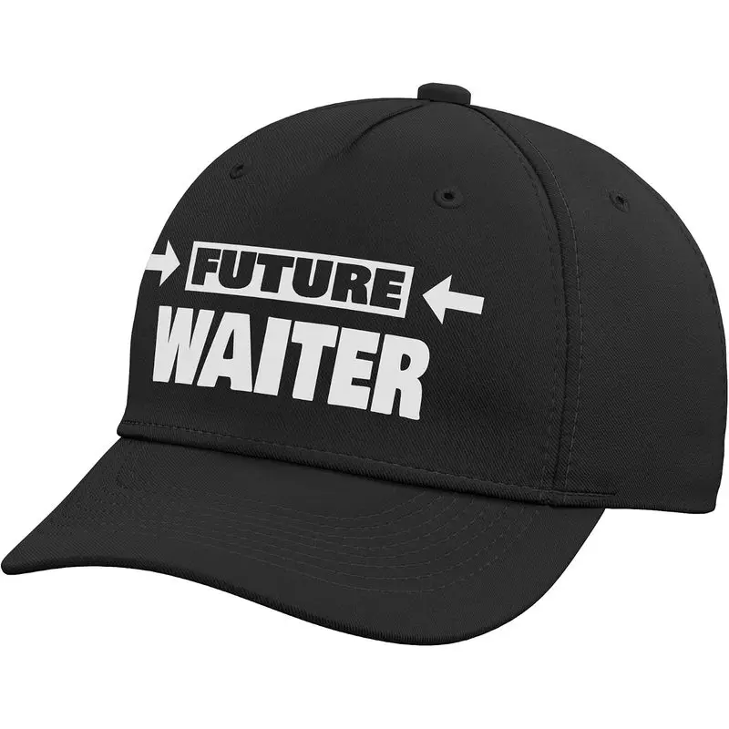 Casquette de baseball réglable avec inscription "Future Waiter Saying Funny Waiter"