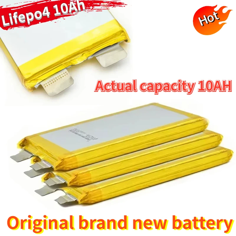 1282138 10000mAh 3.2V Lifepo4 Lithium Iron Phosphate Battery High Capacity for Electric Bicycle Tablet PC GPS DVD Backup Battery