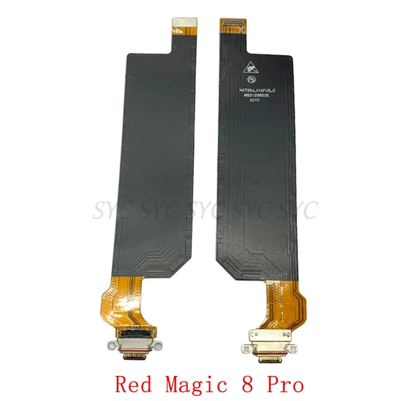 USB Charging Port Board Flex Cable For ZTE Nubia Red Magic 7 Pro 8 Pro 7S Charging Connector Repair Parts