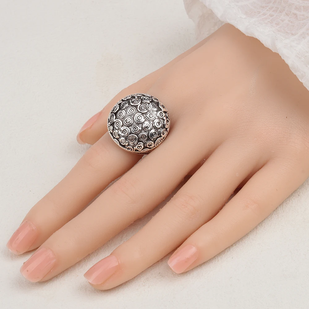 خواتم عتيقة للنساء ، أوراق ، فراشة ، منحوتة ، هندسية ، أزياء مختلطة ، هدايا مجوهرات ساحرة ، بيع بالجملة ، 20: + + #5