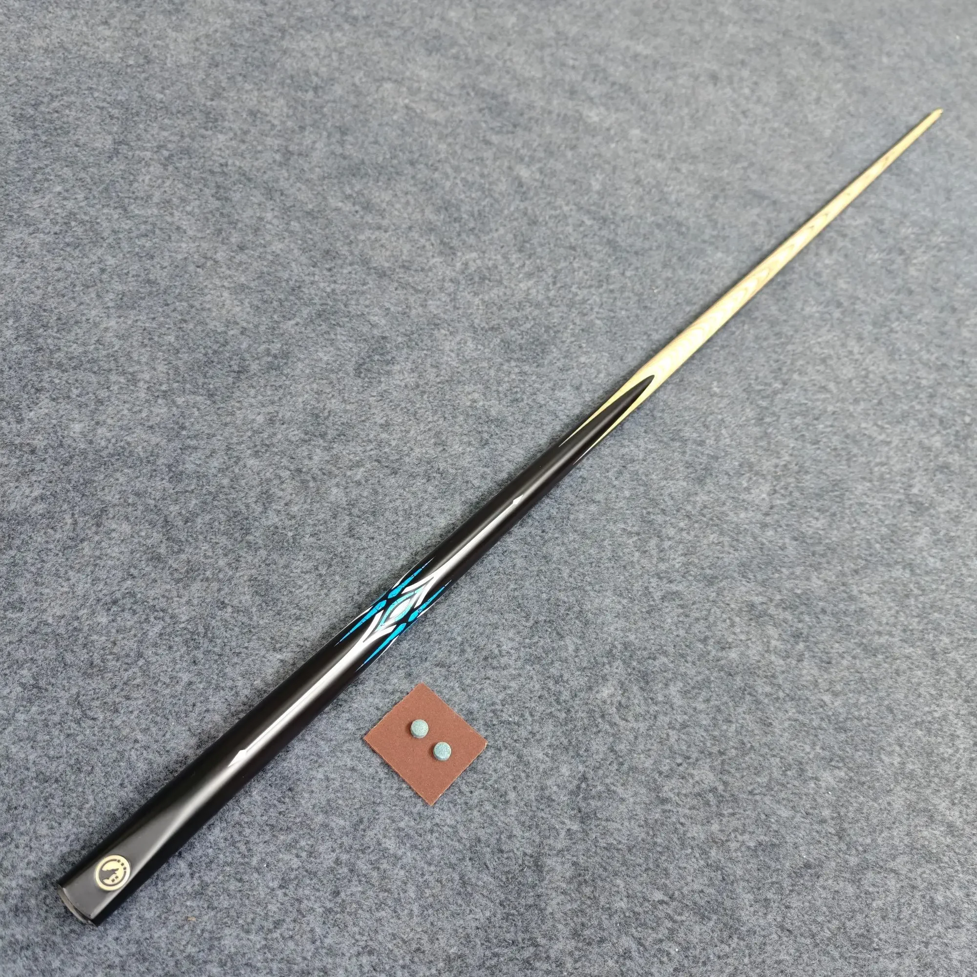 Billiard Club Small Head Professional Chinese Black Eight Snooker Integrated Club Ball Hall Male Pole Solid Wood Weighting