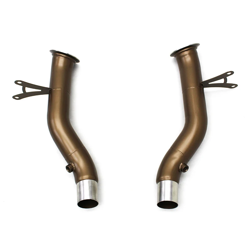 

Yooking Straight Header Downpipe For Ferrari 458 4.5 2013-2016 SUS304 Stainless Steel Ceramic Insulation Free Flow Down Pipe