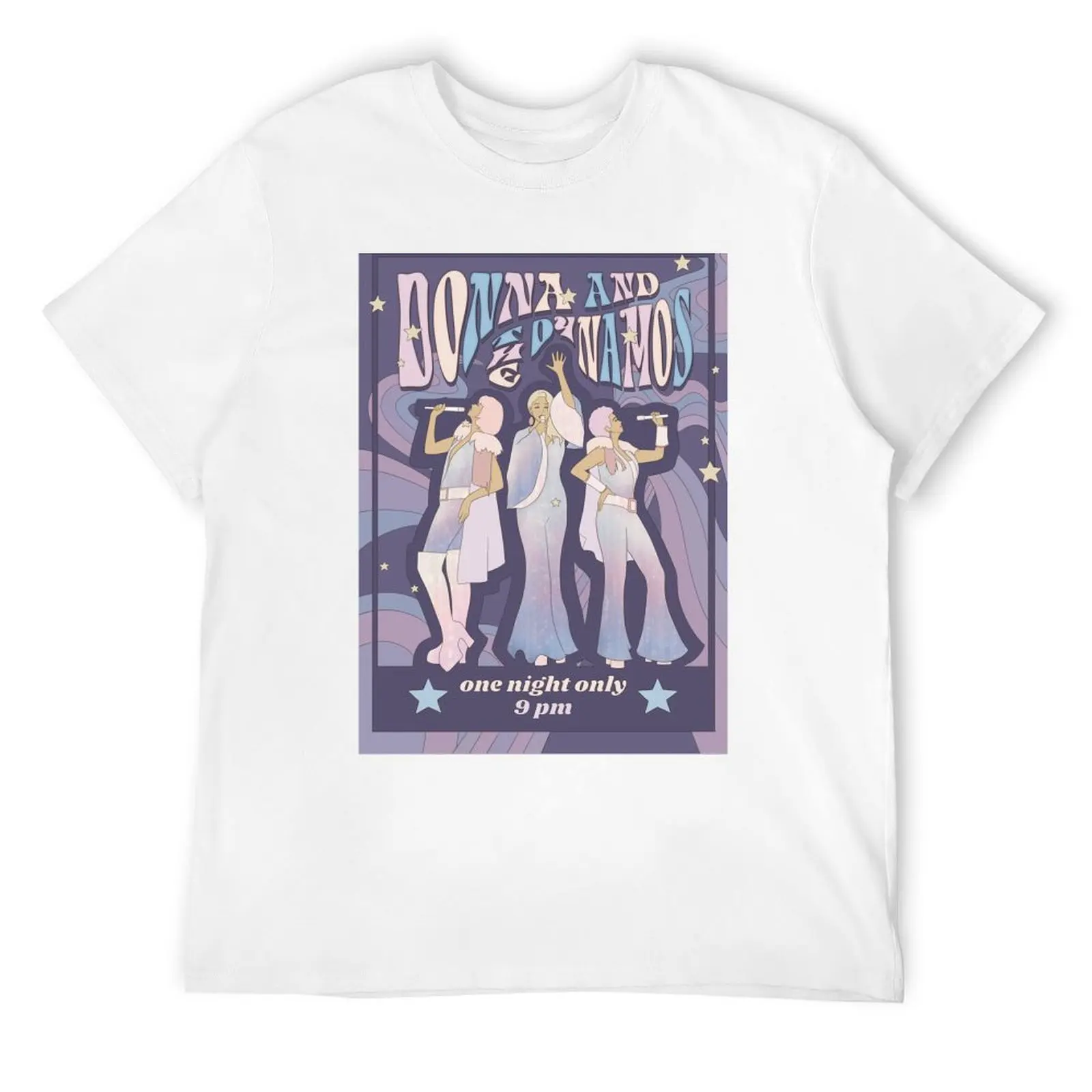 

Donna and the Dynamos Concert Poster T-Shirt Anime t-shirt fashion shirts for a boy mens t shirts top quality