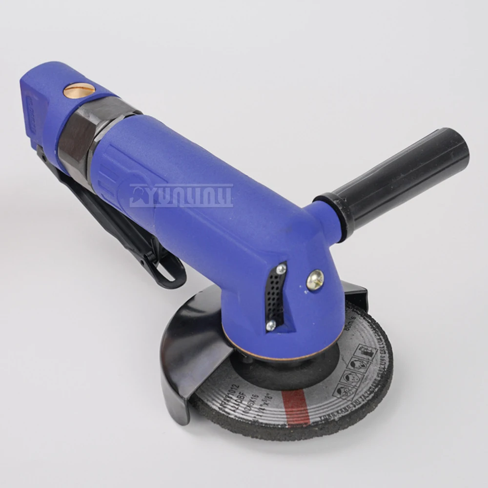 

4 inches Pneumatic Angle Grinder Industrial Stone Wood Cutting Machine Metal Polishing Machine Car Waxing Machine 10000RPM