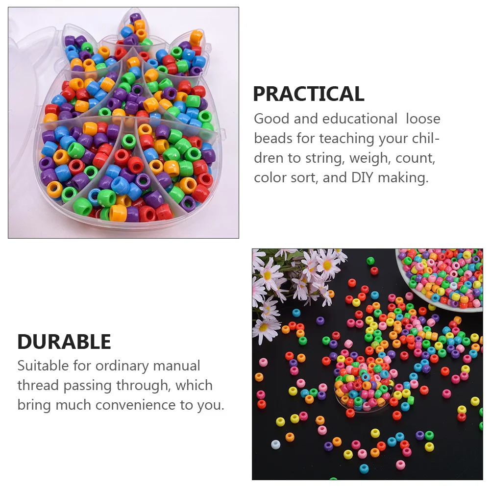 

1Set Halloween Beads Delicate Jewelry Making Findings Colored Loose Beads for DIY Projects and Holiday Crafts