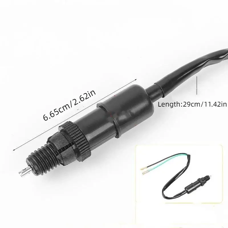 Universal Rear Brake Light Switch Pure Wire Copper Core For Motorcycle ATV Scooter Repair Pedal Switch