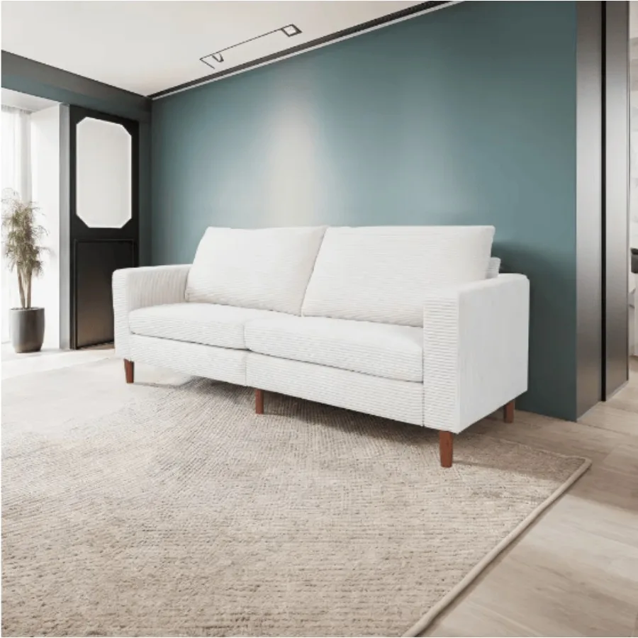 

Beige Linen Sofa, 2025 year