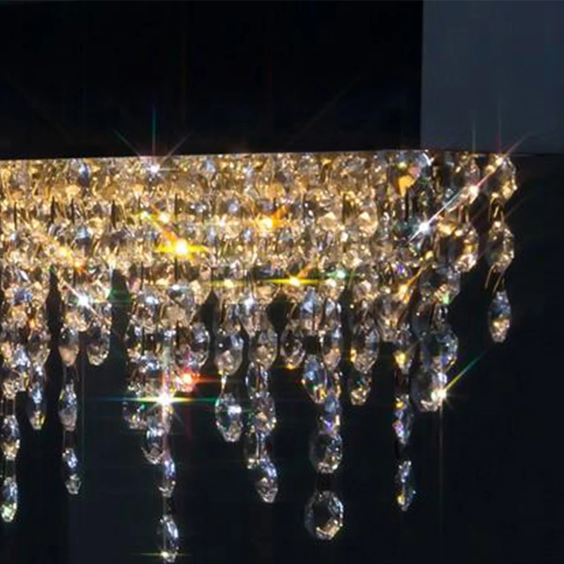 Imagem -06 - Modern Crystal Led Wall Sconce para o Quarto Ouro Preto Prata Abajur de Cabeceira Home Decor Sala de Estar Luminária Lustre