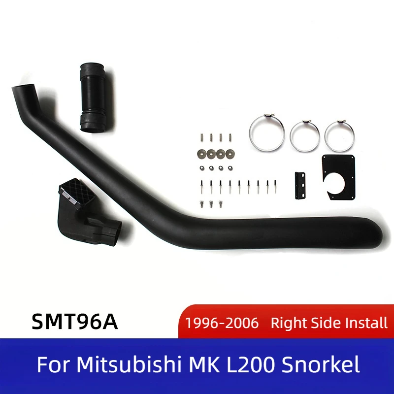 Off Road Pickup 4x4 Car Accessories Air Ram Intake Snorkel Kit For 1996-2006 Mitsubishi Triton MK L200 Wading Breath Hose Pipe