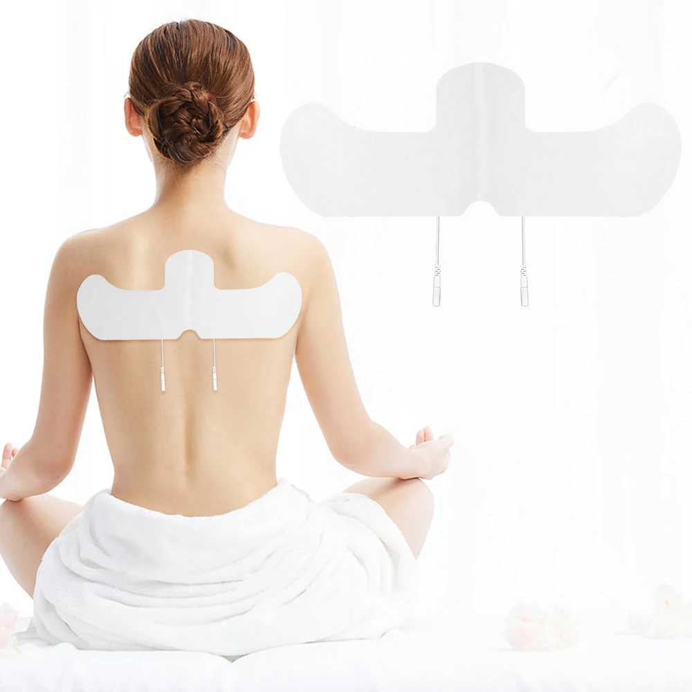 

Tens Electrode Pads Reusable for Shoulder Neck EMS Electrode Pads Physiotherapy Patches Compatible with TENS Machine Massager