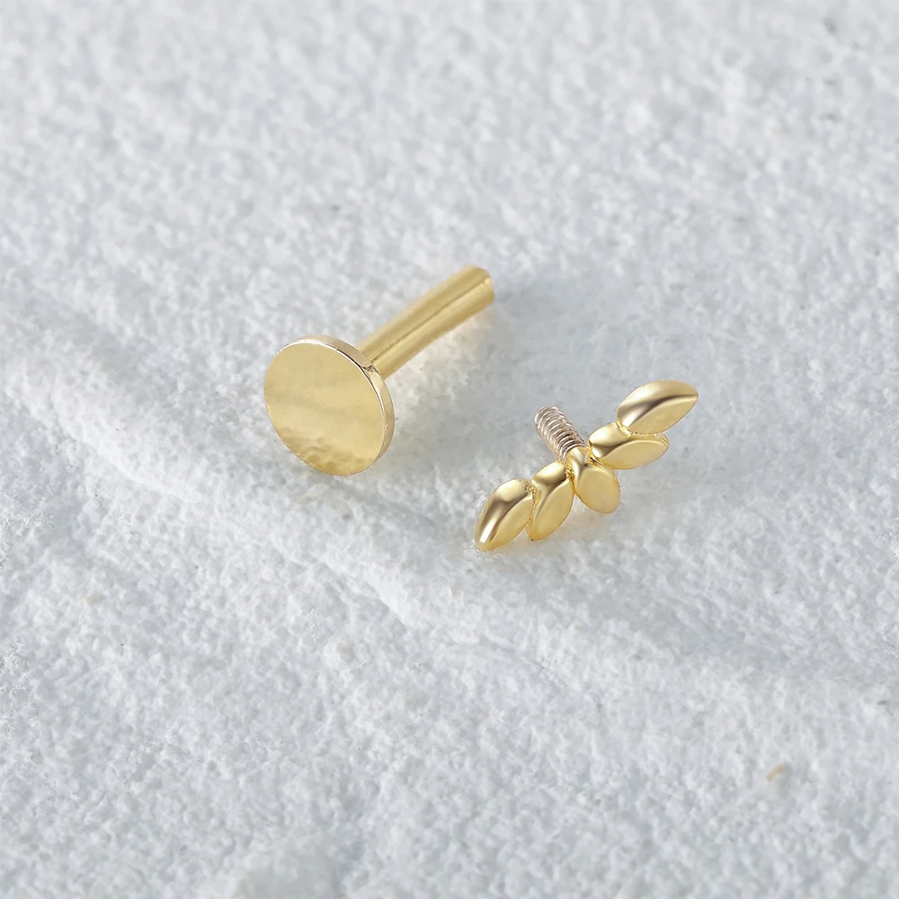 Aide 925 Sterling Silber 1pc Geometrie Multi Piercing Stud Ohrringe Für Frauen K Gold Einfache Elegante Quaste Schmuck Geschenk Pendiente – Detail 22