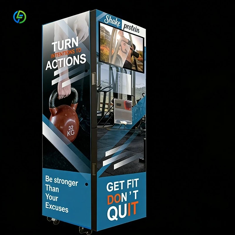 High Speed Customized Protein Milkshake Vending Machine with Cold & Hot Function FL Customized